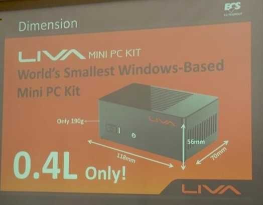 Мини компьютер неттоп ECS BAT-Mini 64G