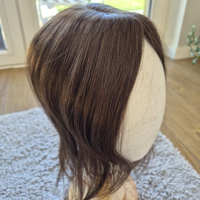 Topper Elailite Clip-in Włosy Naturalne Remy 35cm Dark Brown #02 nr 2