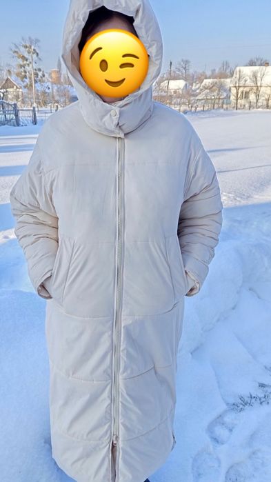 Зимове пальто Zara пуховик М