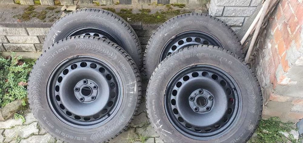 Колеса диски R16 зимова гума  резина Nokian Hakkapelitta 8 215/60/R16