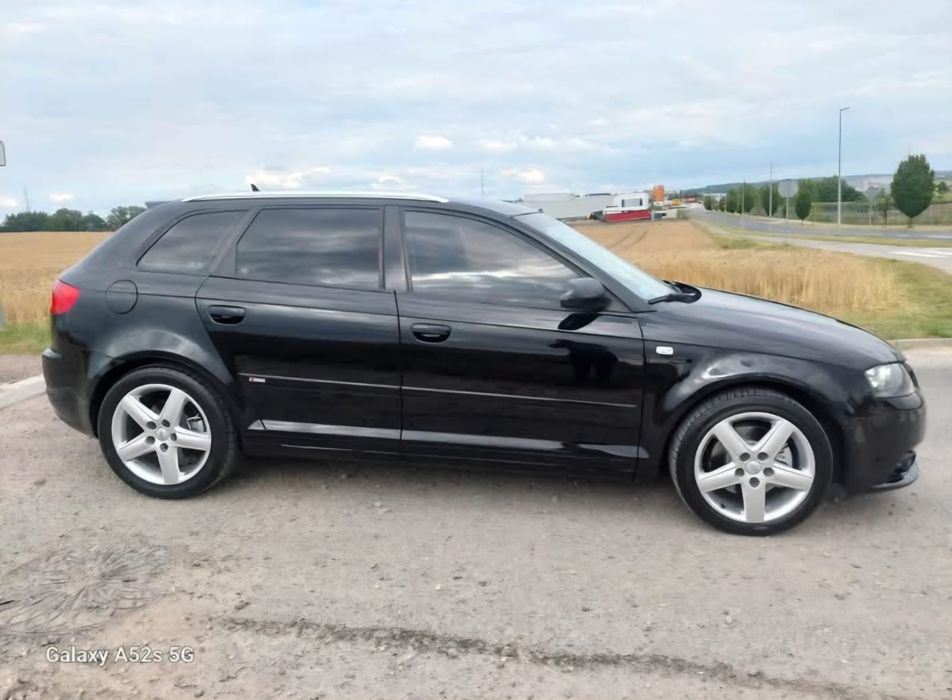 Części audi a3 8p sportback sline s-line silnik BMN skrzynia JMA LZ9Y