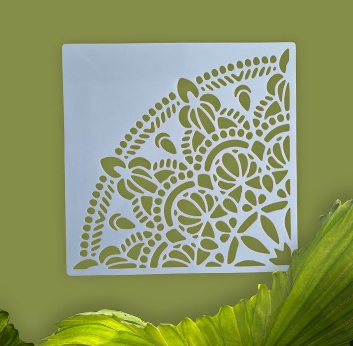 Szablon Mandala (wzór 60x60cm szablon 30x30cm ) malarski, DIY - Nr 14