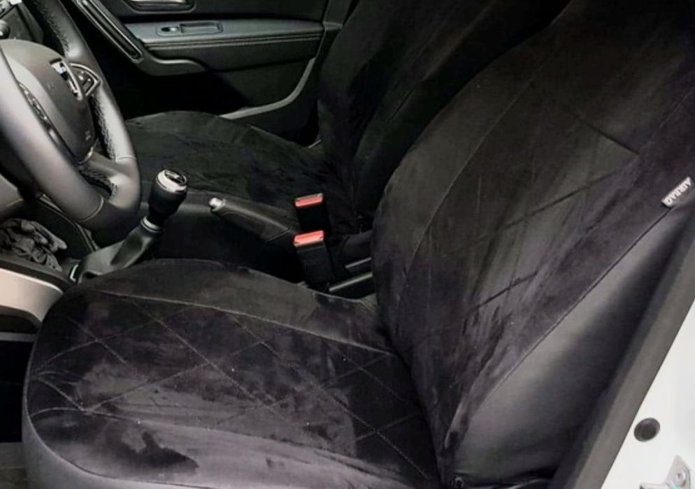 Pokrowce samochodowe szyte na miarę ALCANTARA kolory producent