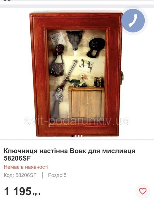 Ключниця настінна дерев‘янна( панно)