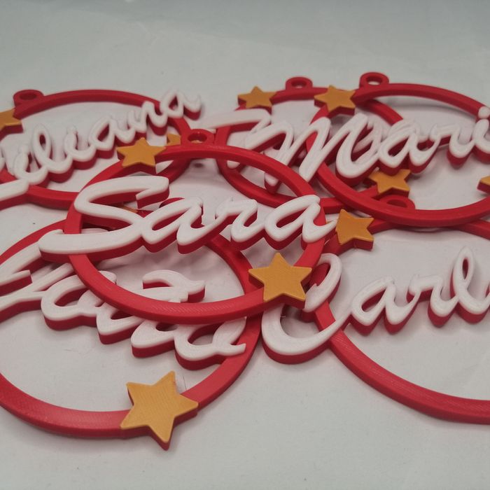 Bolas de natal personalizadas