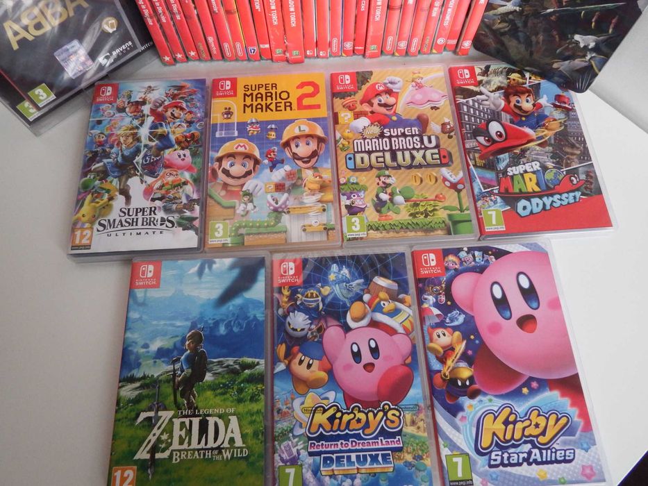 Switch MARIO Zelda POKEMON Monster Hunter Crash LEGO mega wybór gier !