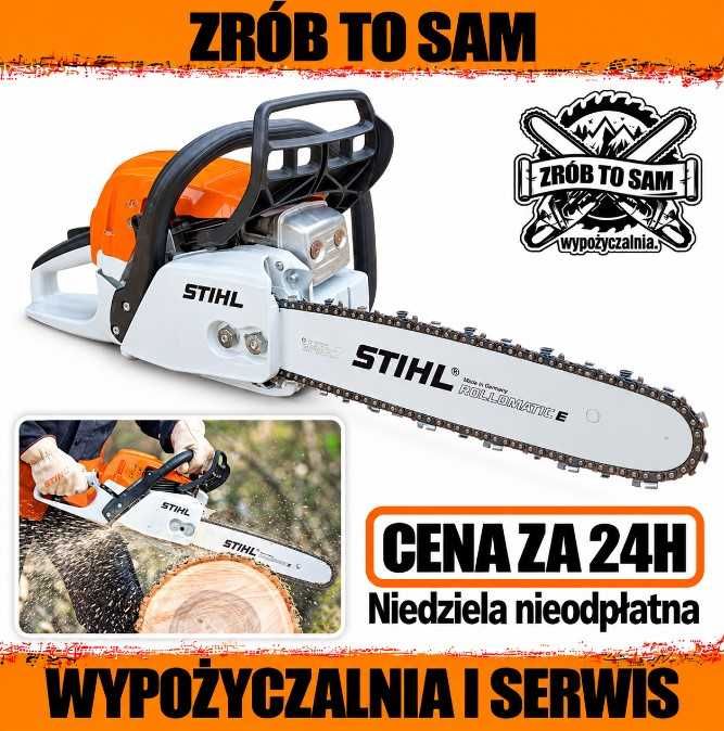 Piła pilarka Stihl MS291 3,8KM mocna wycinka cięcie drzew drzewa drewna wynajem