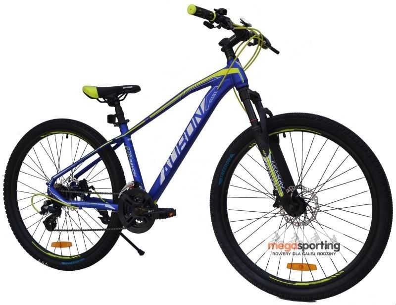 Rower górski mtb koła 27,5 cali alu hamulce tarczowe + blokada skoku