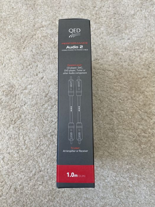 Cabos de Audio RCA Qed Audio 2 Performance