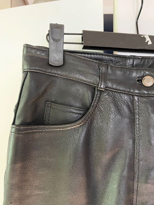 Брюки штани мʼяка натуральна шкіра