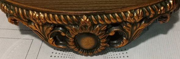 Вінтажна антикварна річ(обміднений дюраль),2 шт розмір 35 на 24 см