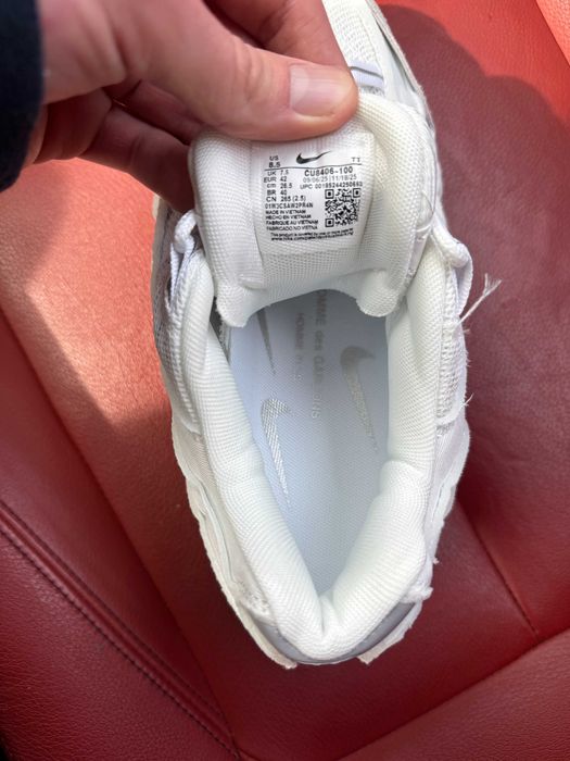 (ОПЛАТА ПІСЛЯ ОГЛЯДУ)Nike air max 95 x CDG white Найк аір макс 95
