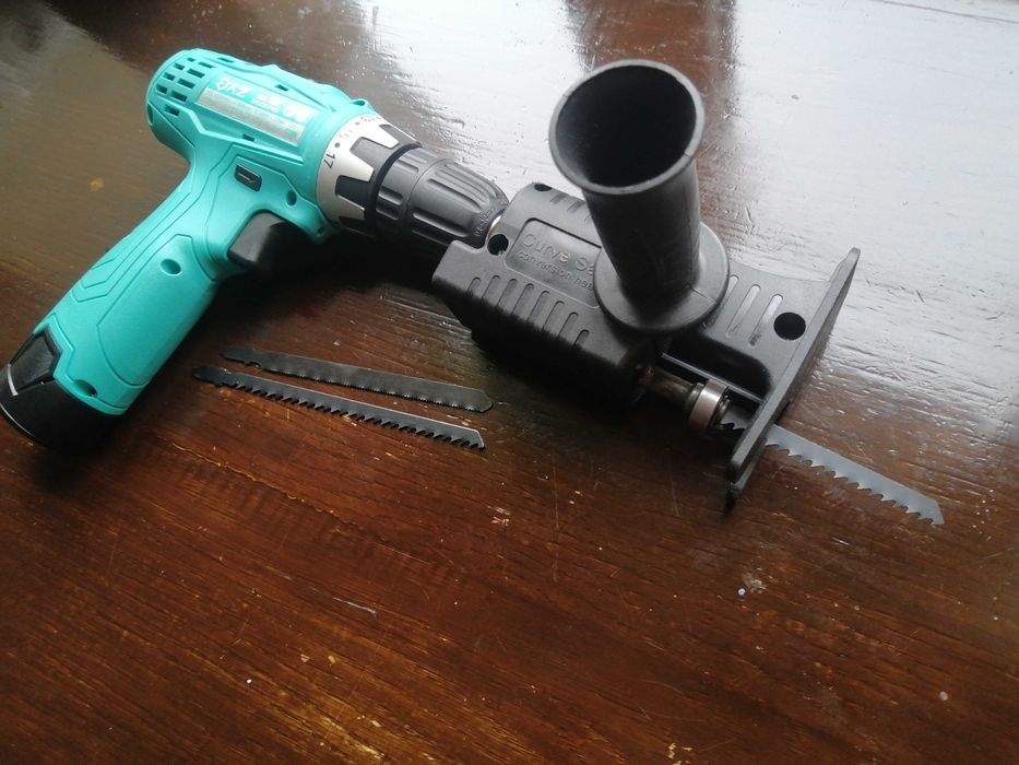 насадка електропилка електролобзик до шуруповерта длельки дрели