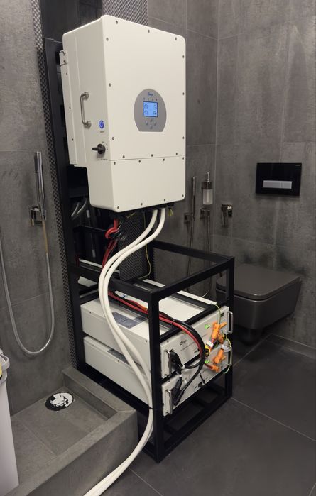 Встановлення інверторів , генераторів , станцій живлення  ДБЖ ИБП Deye