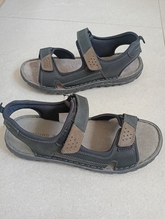 Sandały skórzane rozm 44