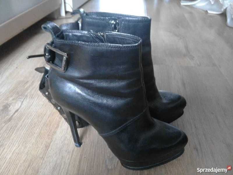 Wspaniałe skórzane buty/botki  Michael Kors r.37