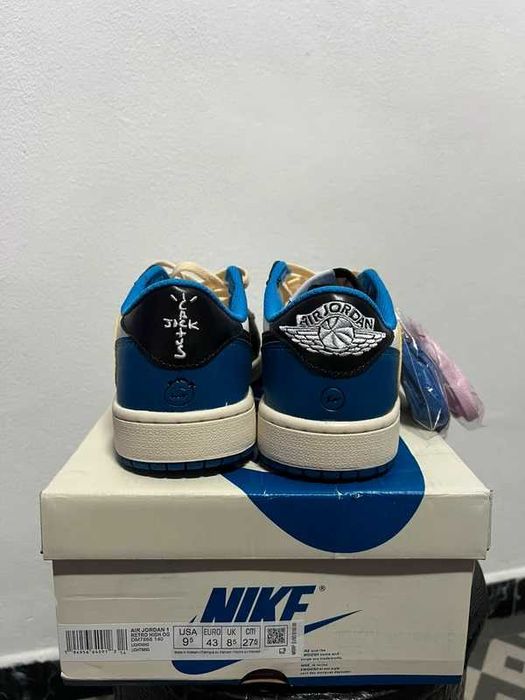 Jordan 1 Retro Low OG SP Fragment x Travis Scott R.38