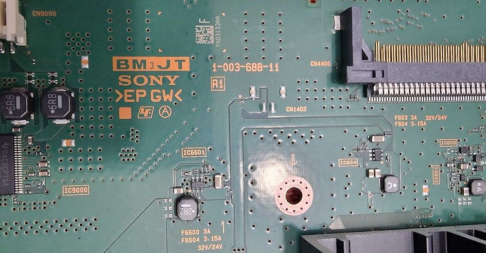 Placas LCD Sony KD-55XH9505