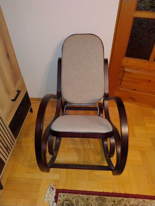 krzesło fotel bujany