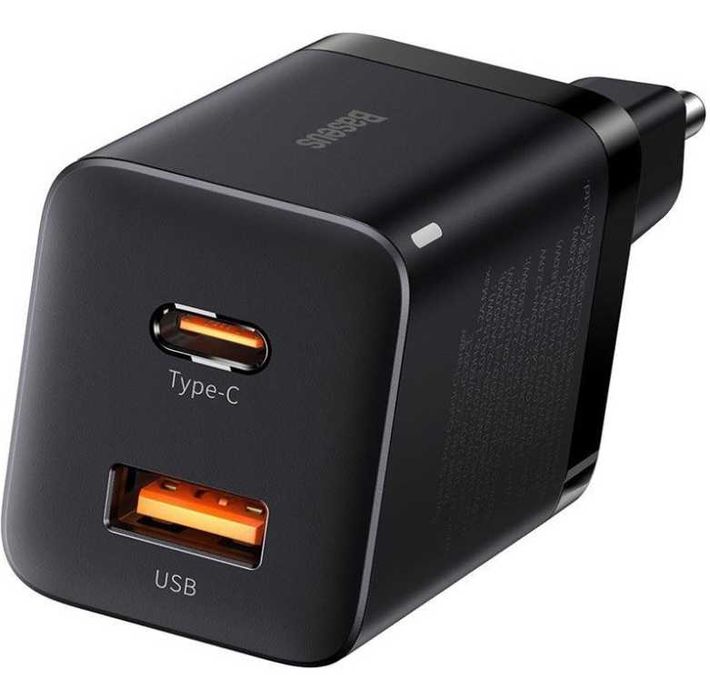 зарядний пристрій Baseus Super Si Pro Quick Charger USB/Type-C 30W