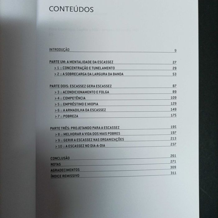 A Tirania da Escassez