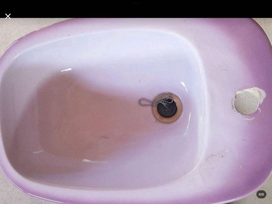 Bidet azul,lilás, lavatório, Torneira banheira misturadora latão croma