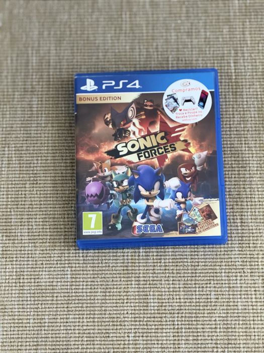Jogo da playstation 4: Sonic Forces.