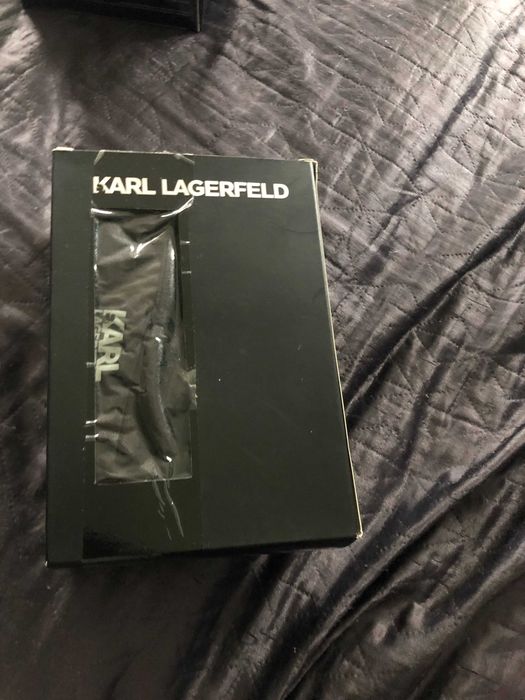 KARL LAGERFELD T-shirt basic czarny
