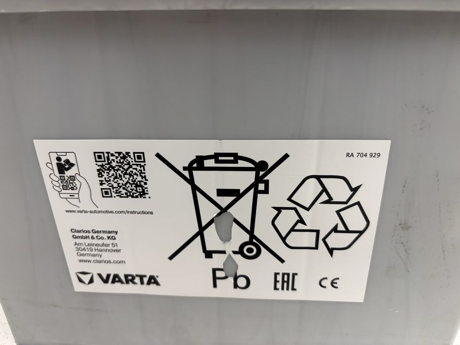 Bateria automóvel VARTA