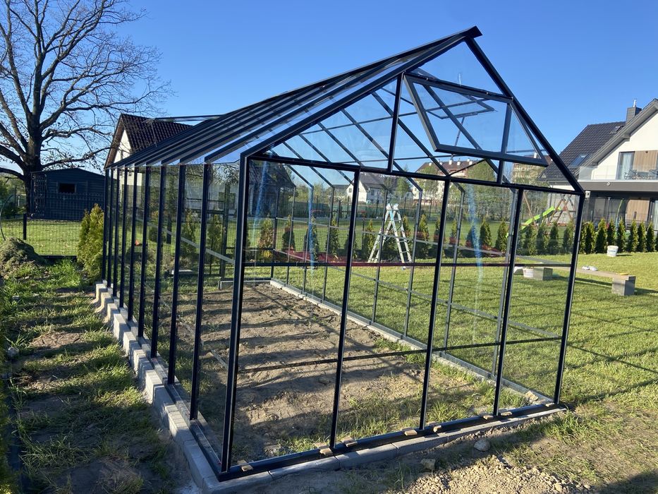 Szklarnia szklana spawana 10m2
