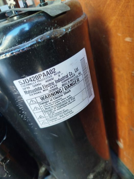 Sprężarki chłodnicze danfoss sanyo LG Toshiba