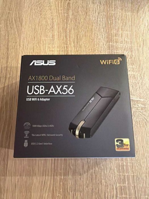 ASUS USB-AX56 WiFi 6 адаптер AX1800 Dual Band