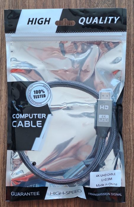 Cabo 4K HDMI 2.0 version: 4K 60Hz