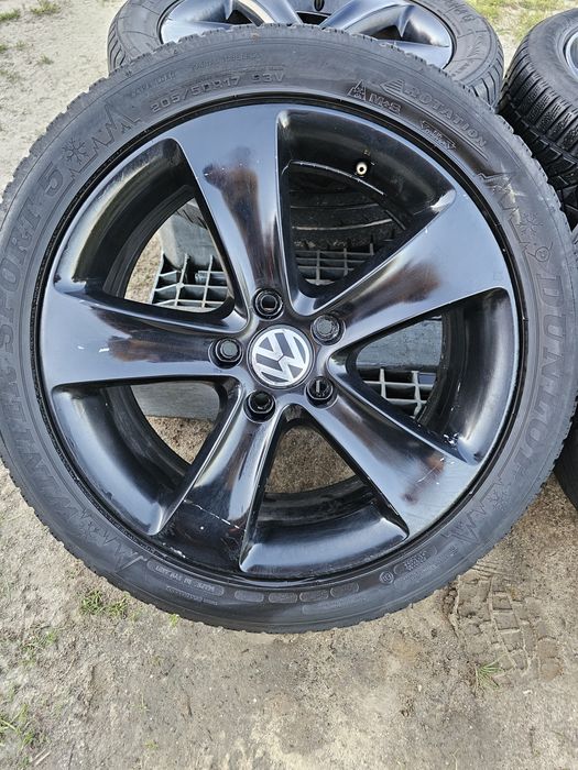 4x Felgi Koła aluminiowe Volkswagen 5x112 17 "