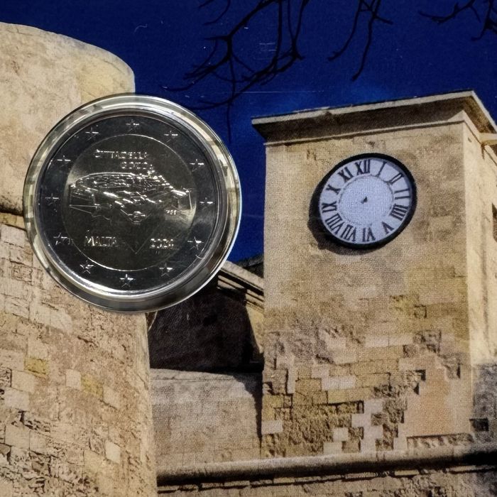 2€ Malta 2024 - Conjunto de duas moedas