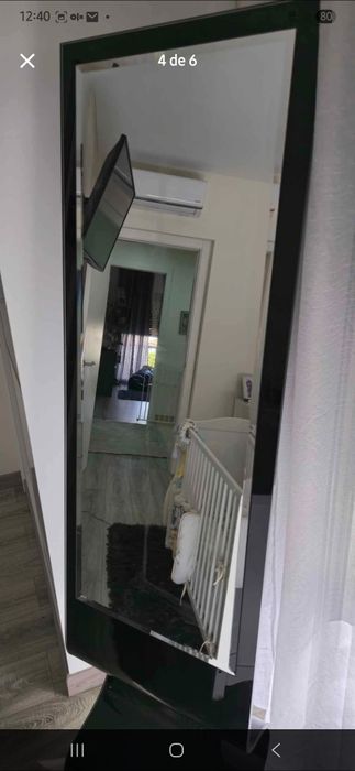 Espelho de pé moderno