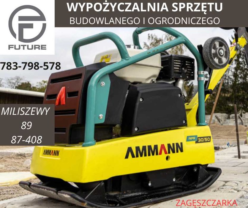 Szlifierka do betonu podłogowa wynajem