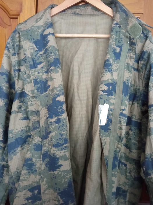Casaco camuflado militar da Força Aérea M2008 Turquia ripstop