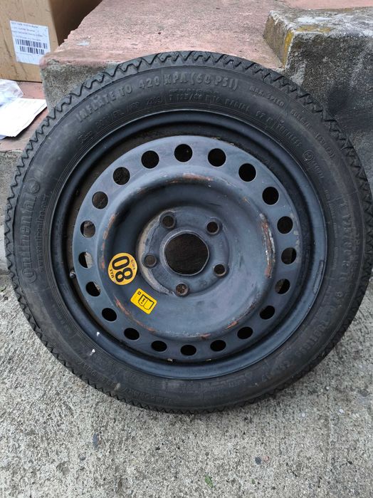 Koło zapasowe / Dojazdówka OPEL 125/70 R16, 5x117