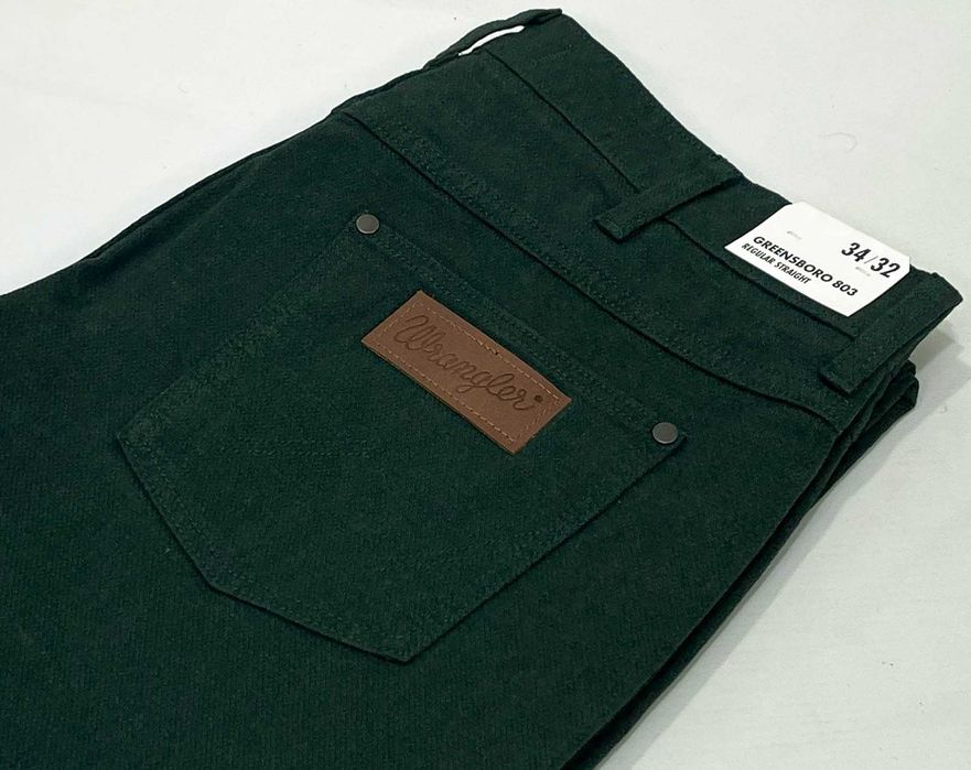 Spodnie męskie Wrangler Greensboro 803 Scarab W30 L32