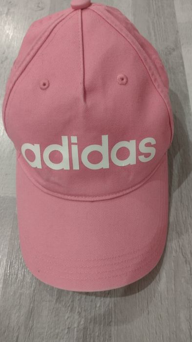 ADIDAS różowa czapka z daszkiem rozmiar uniwersalny