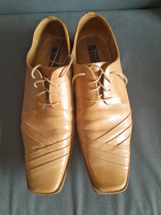 Męskie buty skórzane