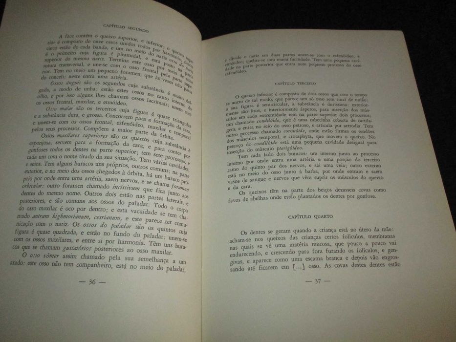Livro Português carioca professor da escola médica de Angola 1791 ap