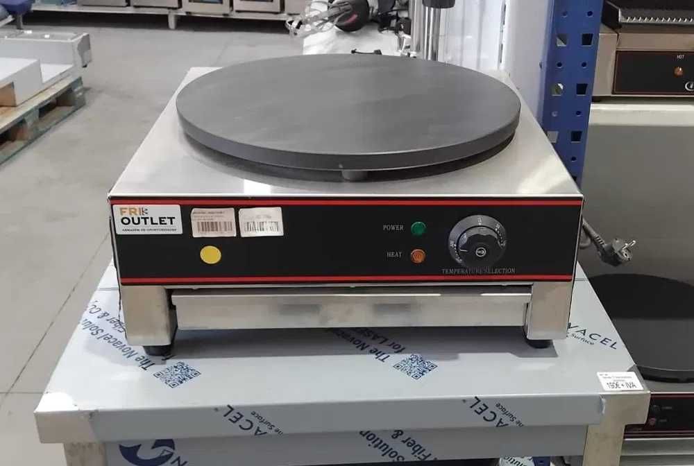 Máquina de Crepes / Crepeira Elétrica - NOVA