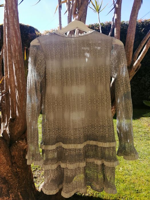 Vestido Maitté cinzento