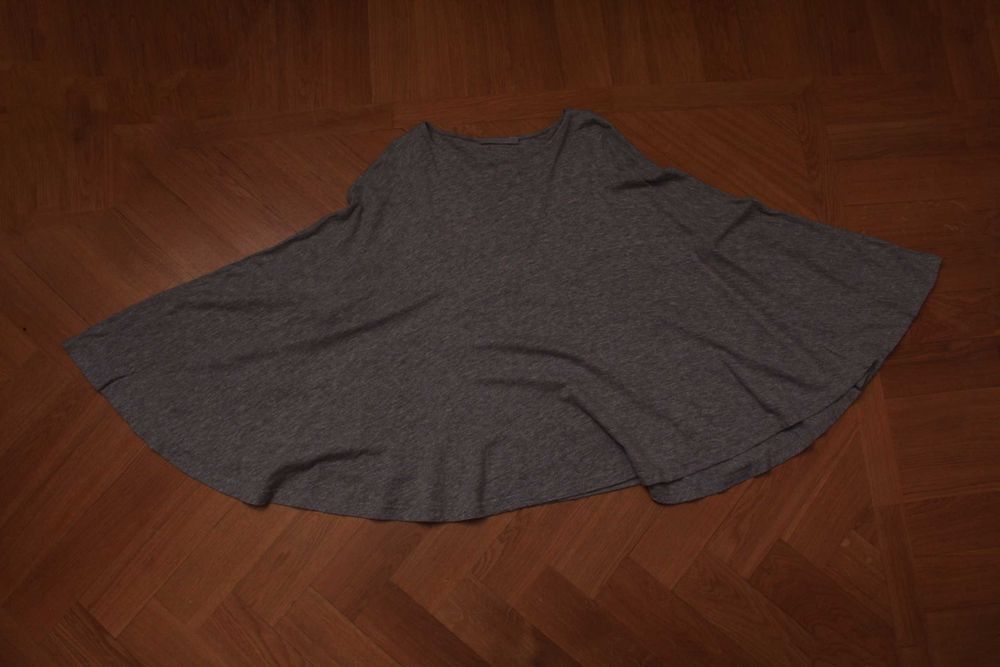 COS рр S пончо из хлопка и вискозы