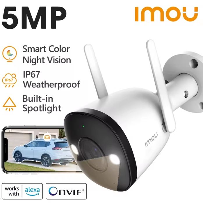 Imou Bullet 2C 5мп відеонагляд камера відеокамера відеоспостереження