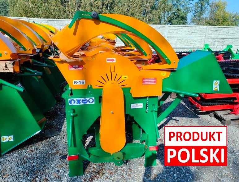 Rozdrabniacz SELMAR R-16 rębak do gałęzi z posuwem mechanicznym-DOWÓZ