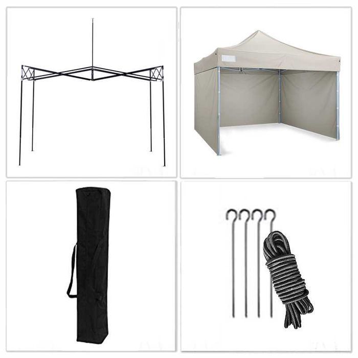 Namiot 3x6m handlowy, usługowy, imprezowy MOCNY 40kg!