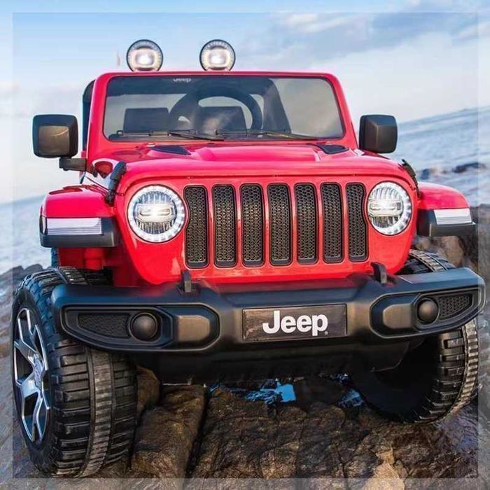 JEEP 4x4 Oryginalny na licencji Auto na akumulator | MOCNY 5 silników | 2-osobowy | HIT Samochód Elektryczny dla dzieci w najbogatszej wersji